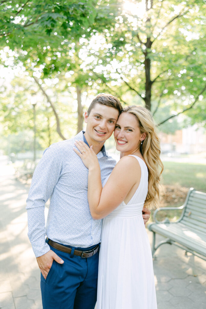 Engagement session in Harrisburg Pennsylvania