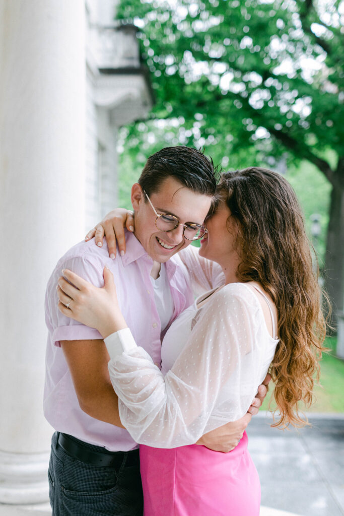downtown harrisburg engagement session