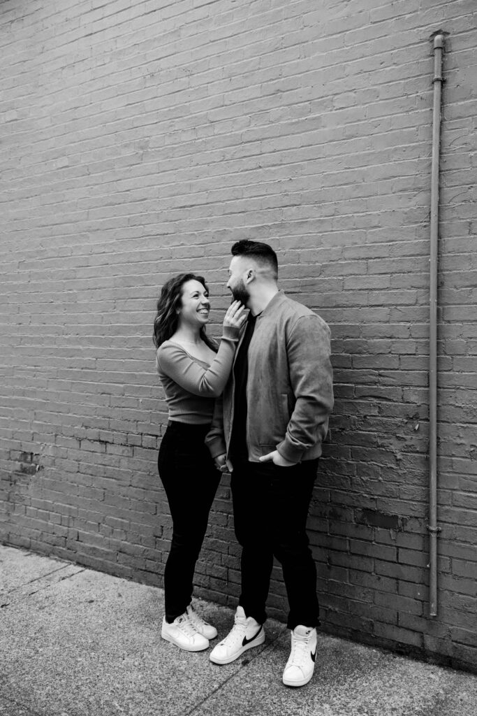 downtown couples photoshoot