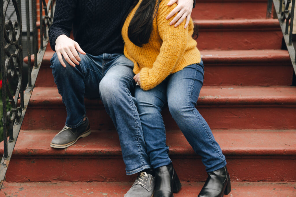 jersey city engagement session