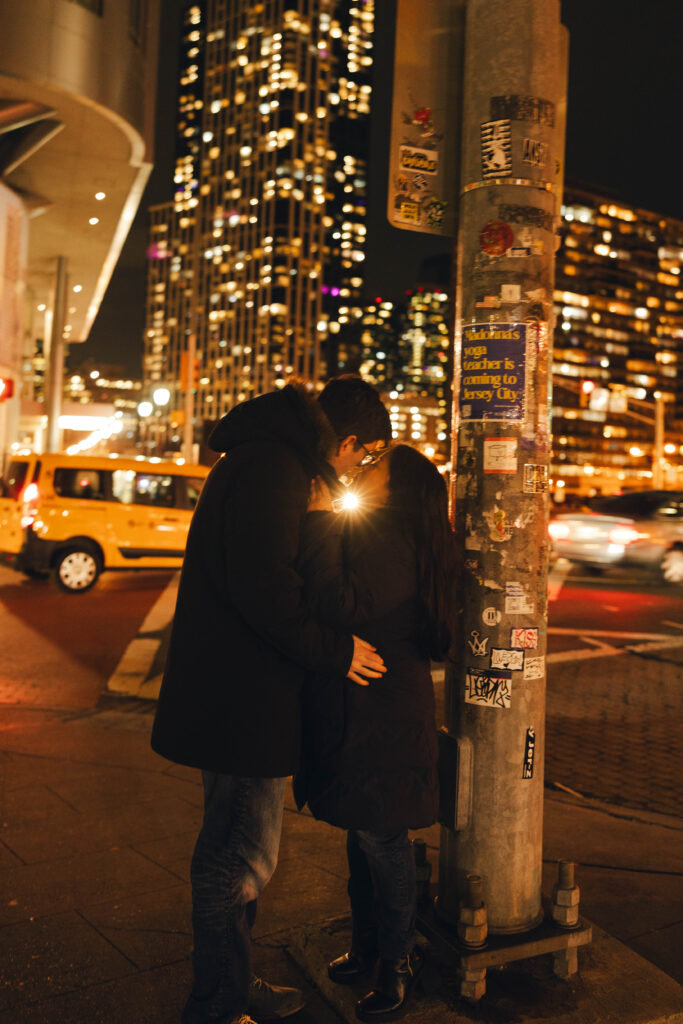 jersey city engagement session