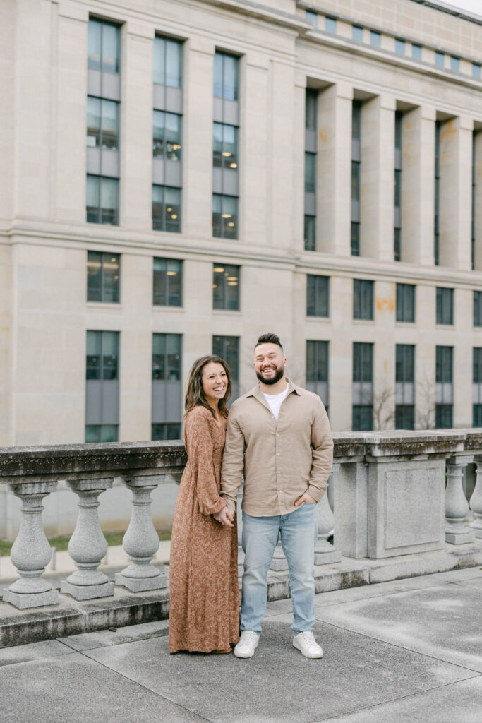 downtown couples session