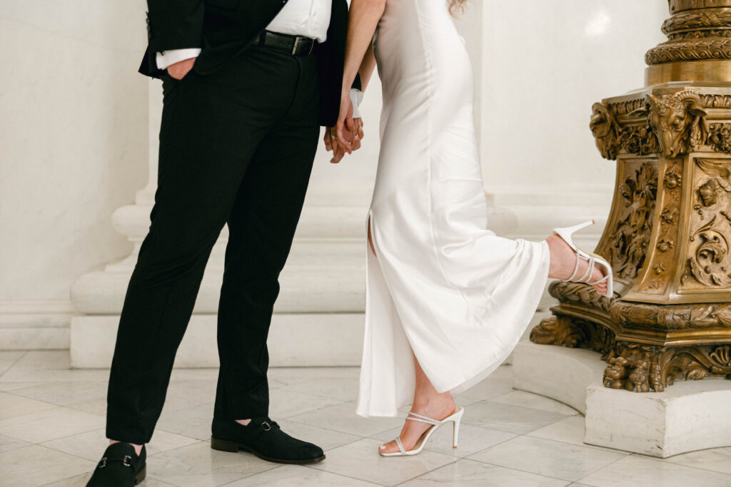 engagement session in the Pennsylvania capitol building