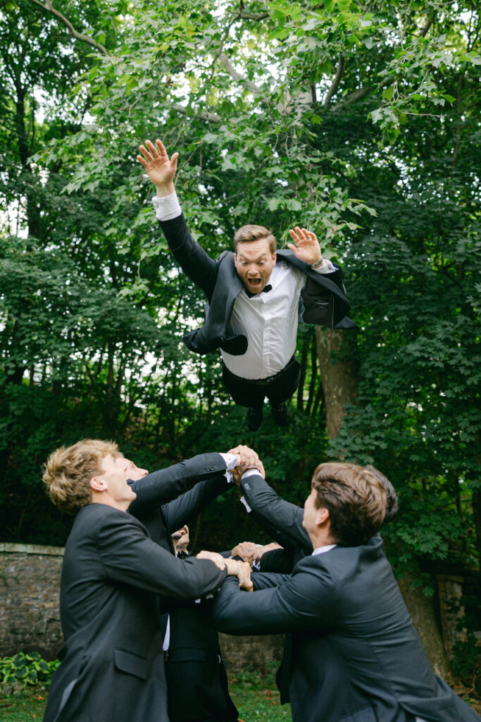 wedding party portraits