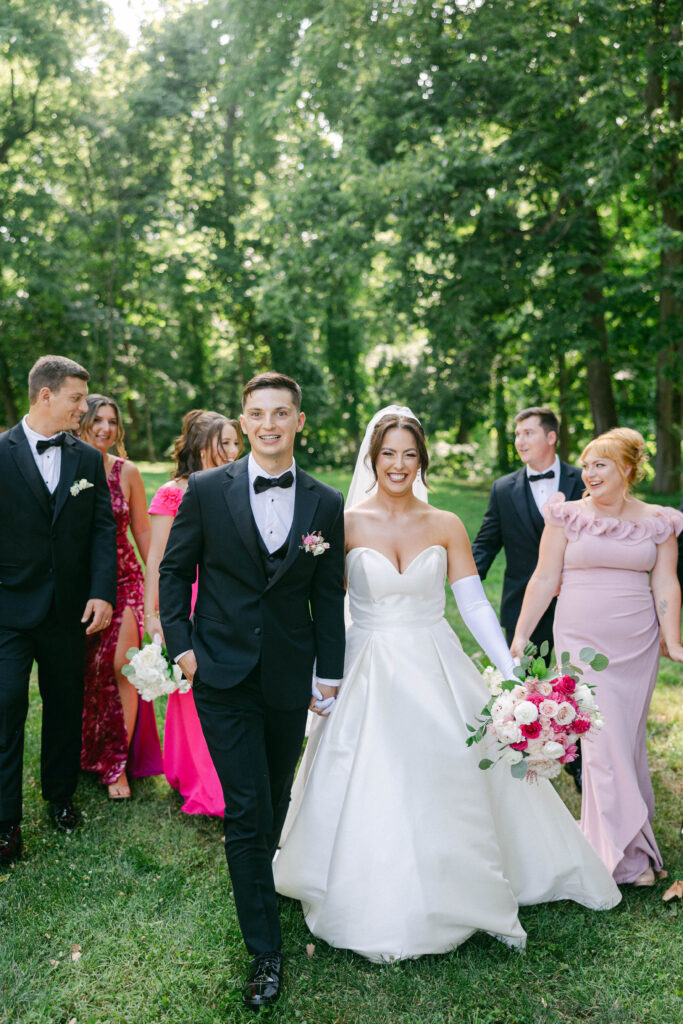 wedding party portraits