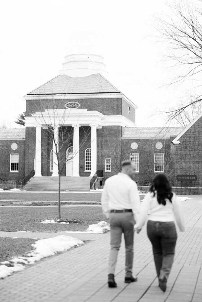 university of Delaware engagement session