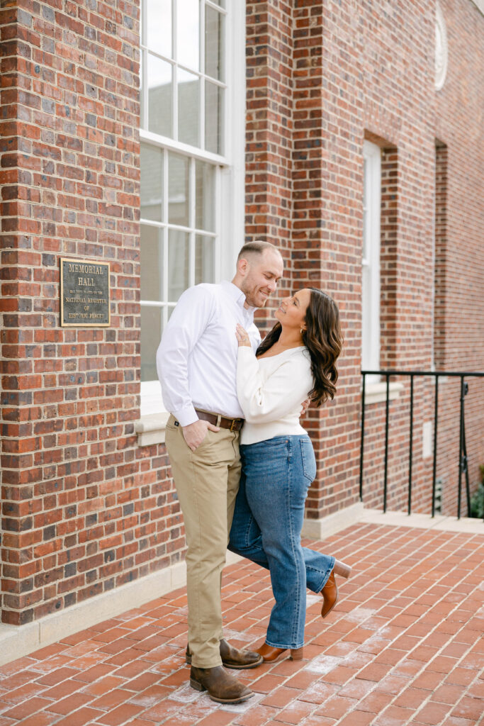 light and airy engagement photographer