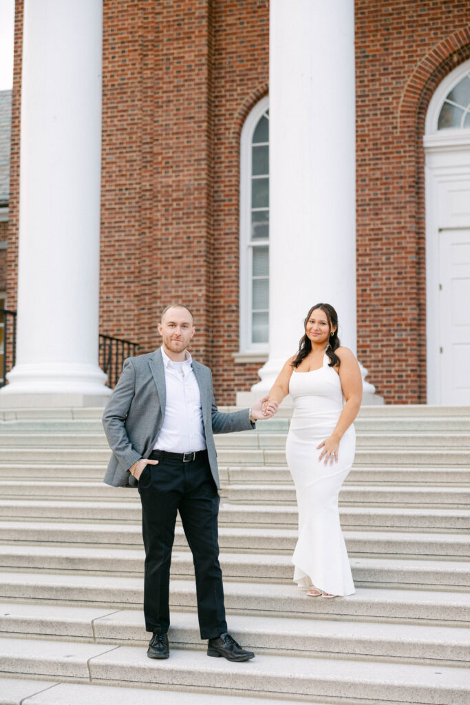 university of Delaware engagement session