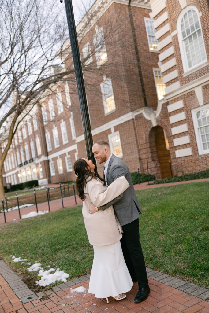 university of Delaware engagement session