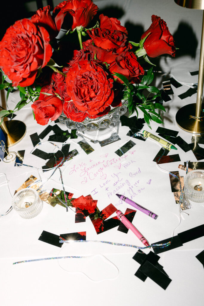 direct flash wedding photos