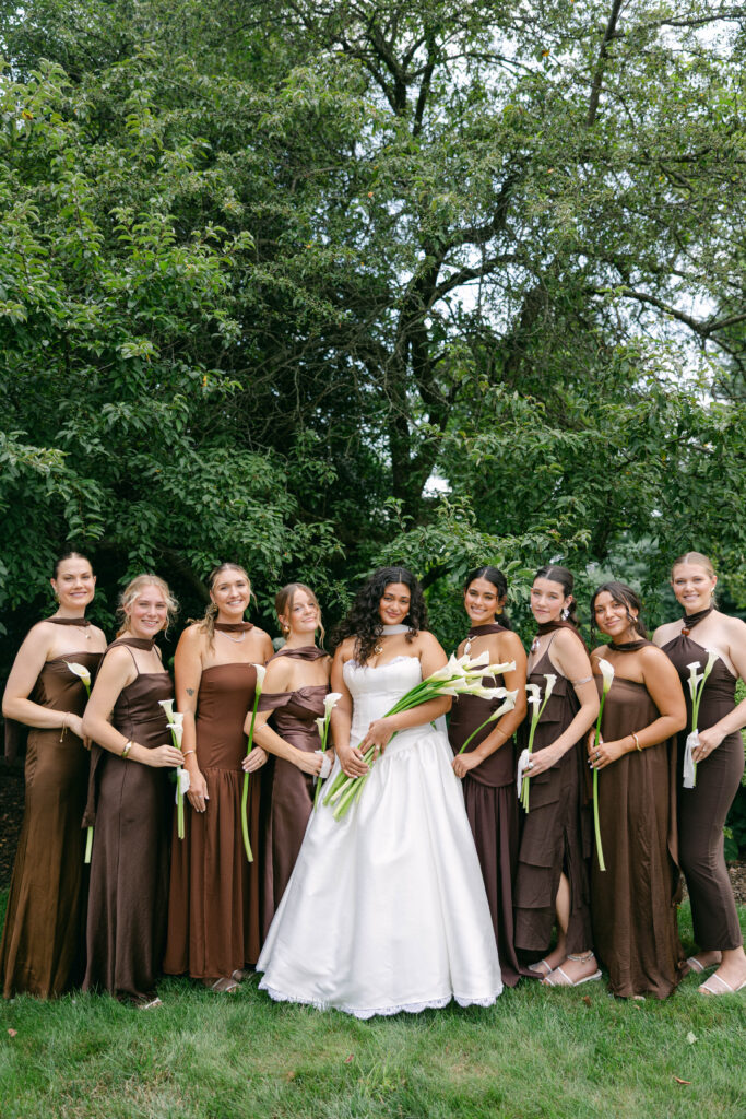 wedding party portraits
