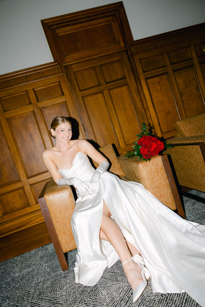 direct flash wedding photos