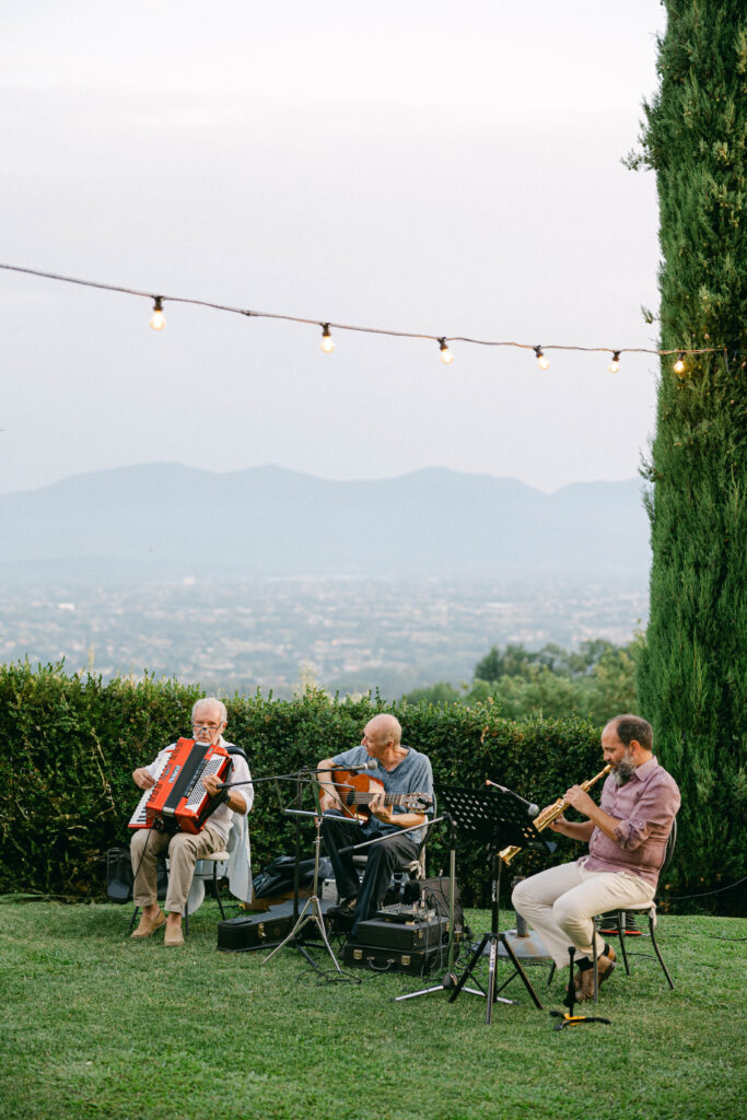 destination wedding welcome party